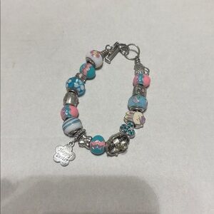 Willabee and Ward Charming Year April Charm Bracelet